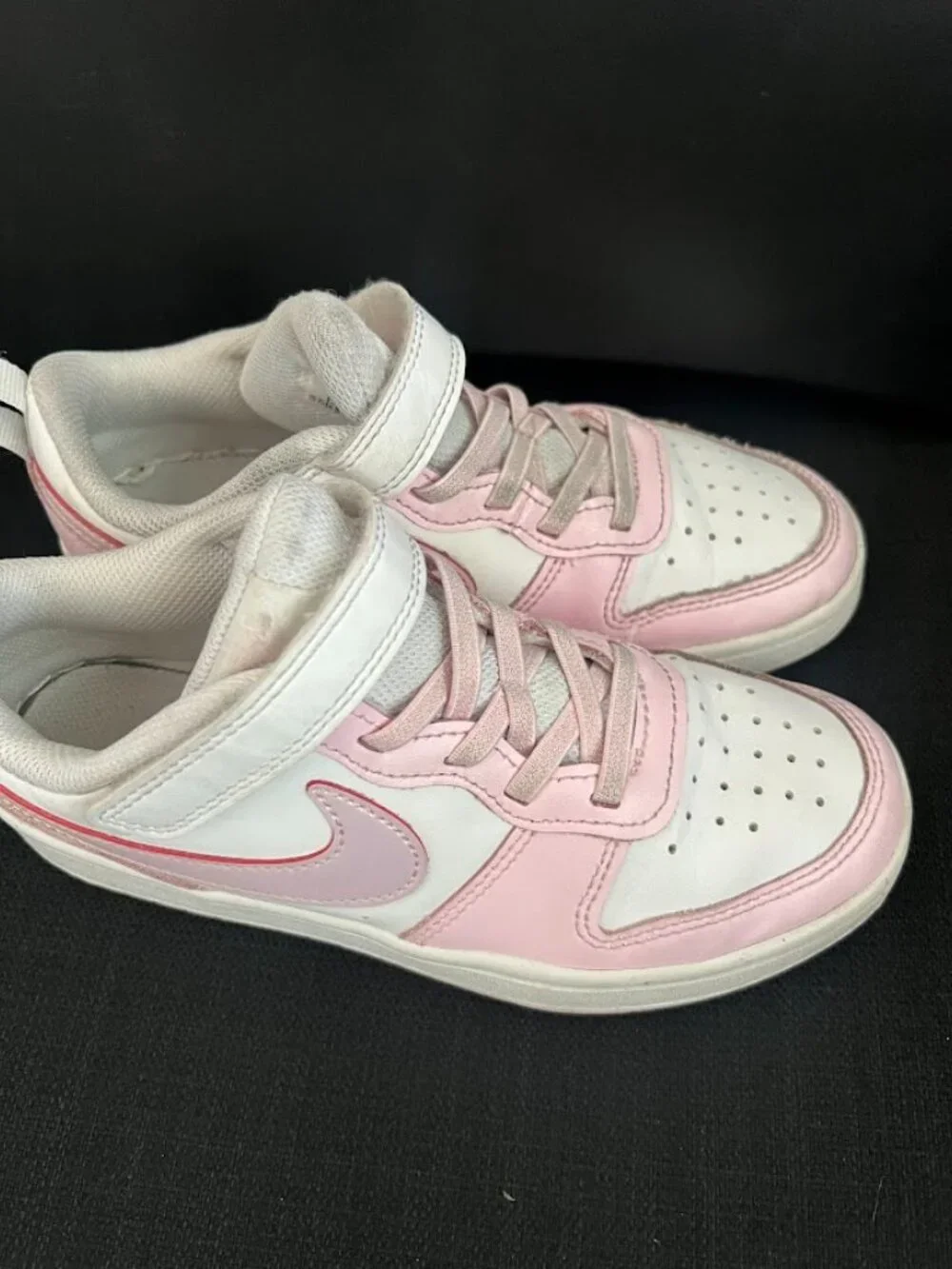 Nike Court Low Top Slip On Athletic Tennis Shoes Size 2Y 2 Youth